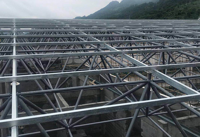 眉山仁怀冠英学校艺体楼网架